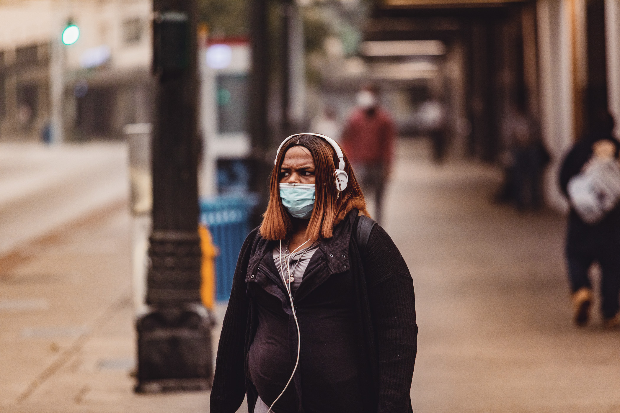 Wildfire smoke in Seattle photojournalist Mike Kane editorial photographer