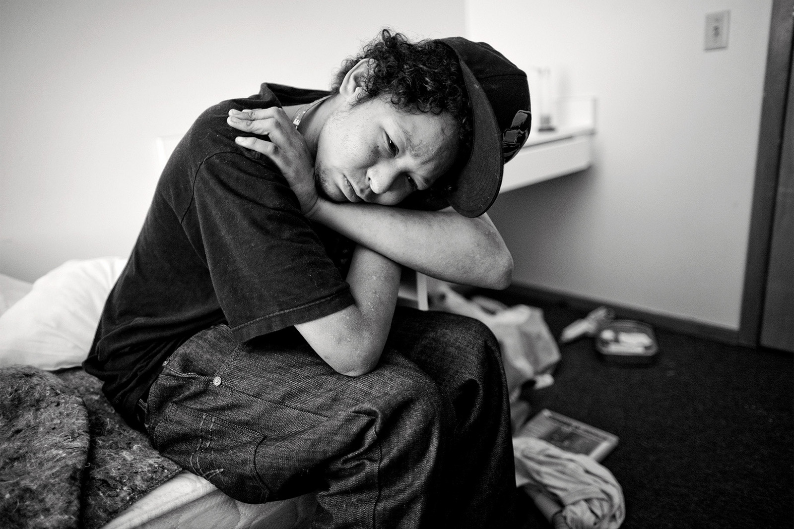 Homeless youth Seattle photojournalist Mike Kane editorial photographer