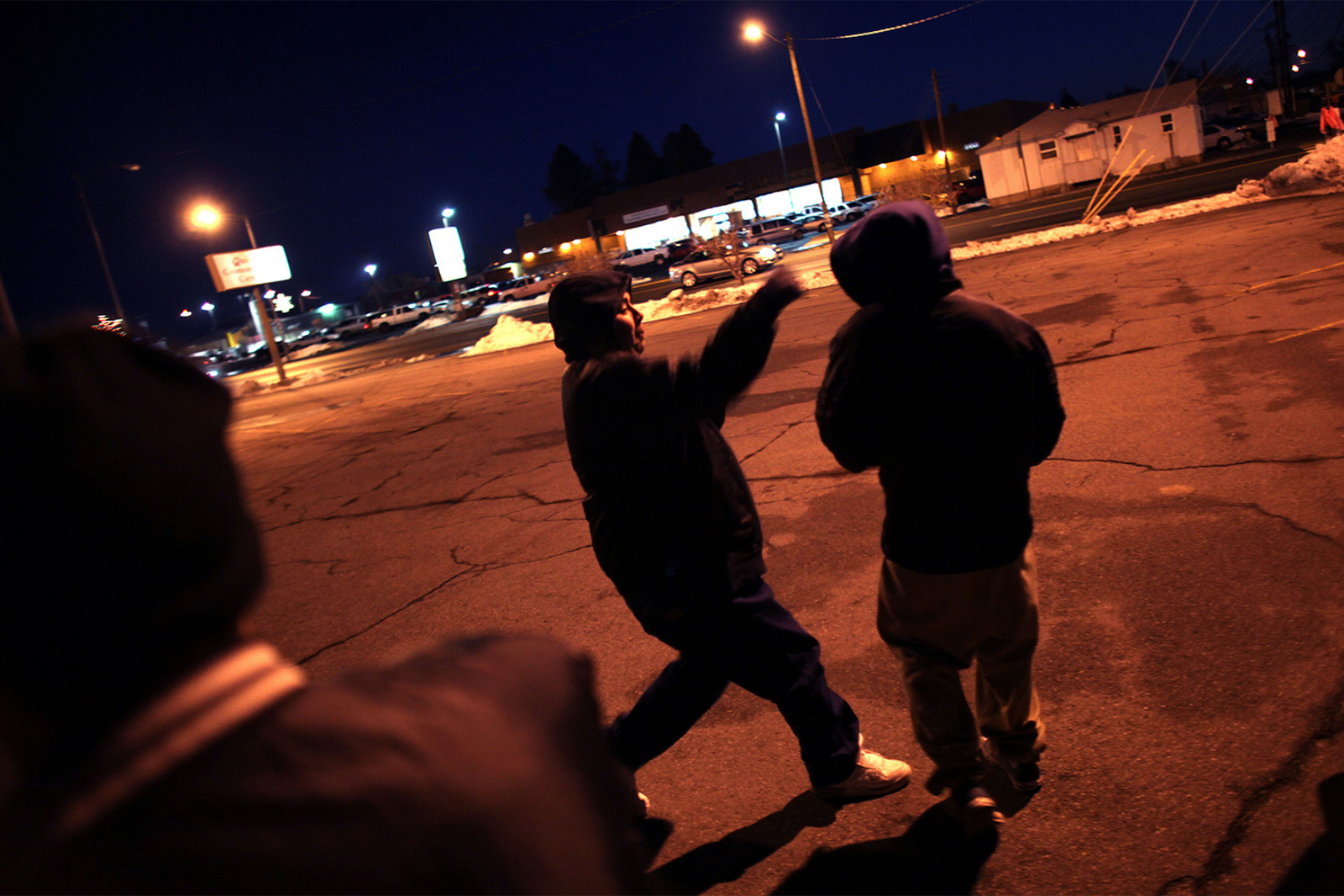 Rural gangs in Washington state by Seattle photojournalist Mike Kane editorial photographer