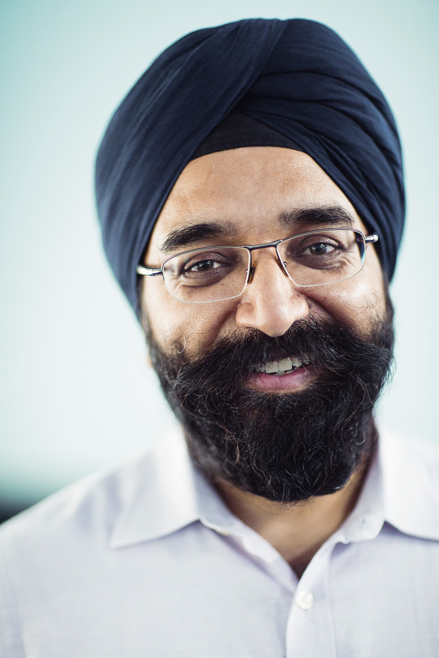 Mike Kane | Inderpal Singh portrait | Seattle documentary, editorial, and commercial photography