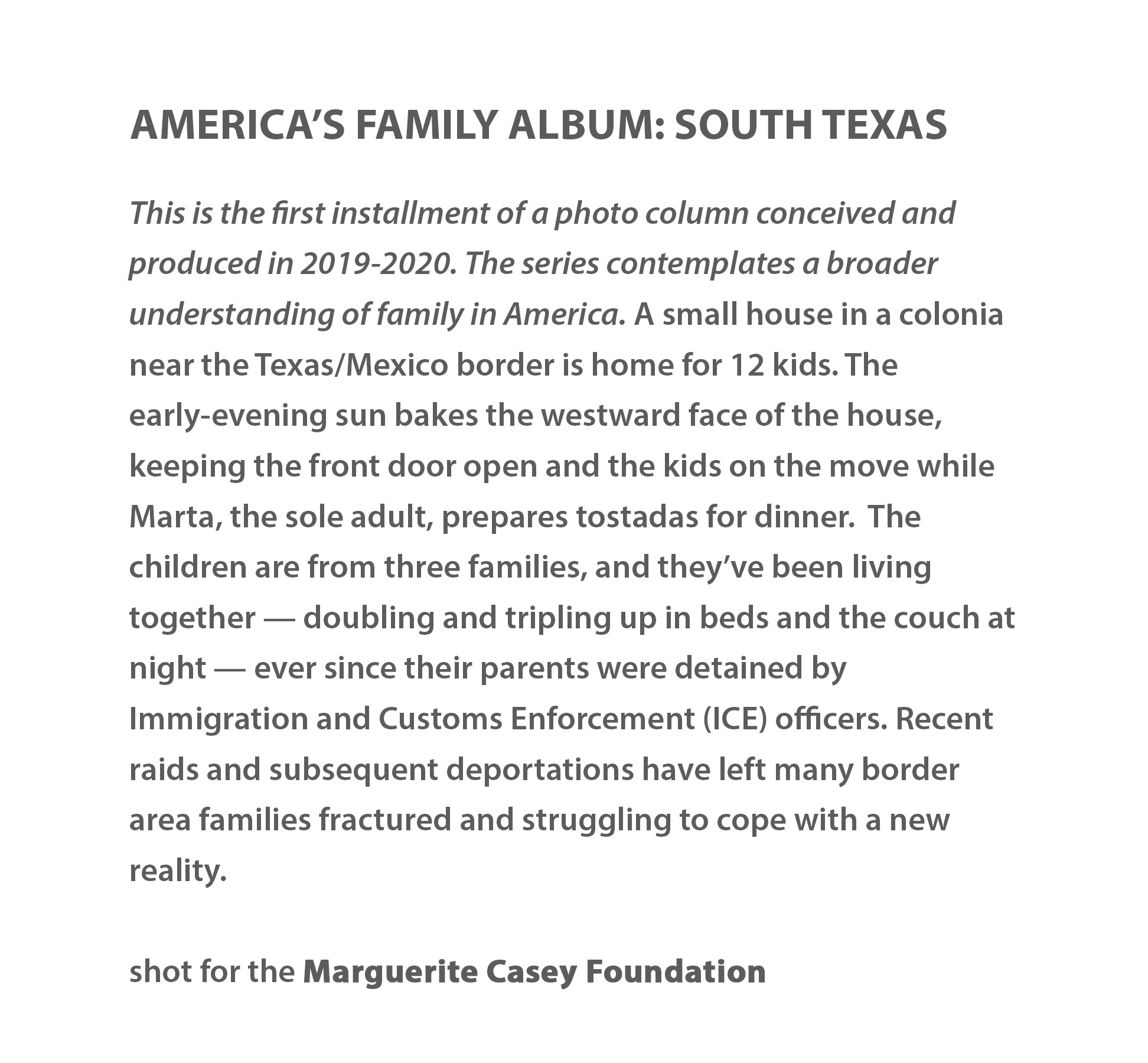 Mike Kane | Texas border house | Seattle documentary, editorial, and commercial photography